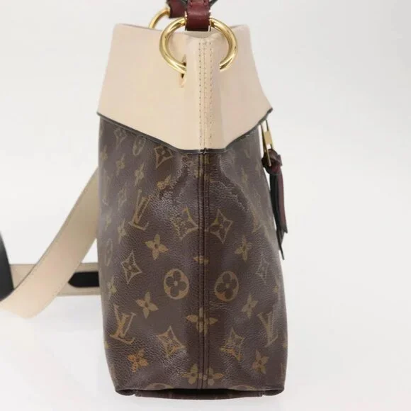 LOUIS VUITTON Monogram Tuile Reevess Shoulder Bag 2way M43576 LV Auth 148365 - Picture 4 of 16